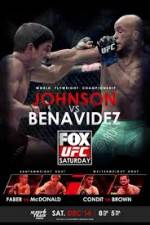 Watch UFC On Fox Johnson vs Benavidez II Fmovies
