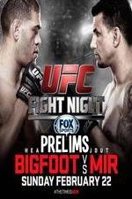 Watch UFC Fight Night 61 Bigfoot vs Mir Prelims Fmovies