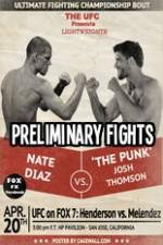 Watch UFC on Fox 7: Henderson vs. Melendez Preliminary Fights Fmovies
