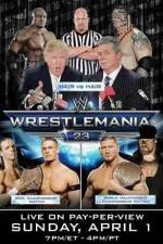 Watch WrestleMania 23 Fmovies
