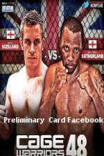 Watch Cage Warriors 48 Preliminary Card Facebook Fmovies