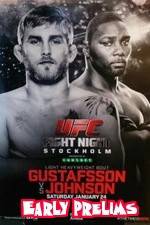Watch UFC on Fox 14 Gustafsson vs Johnson Early Prelims Fmovies