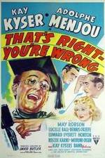 Watch That's Right - You're Wrong Fmovies