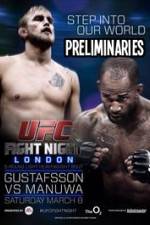 Watch UFC Fight Night 38: Gustafsson vs. Manuwa Preliminaries Fmovies