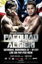 Watch Manny Pacquiao vs Chris Algieri Fmovies