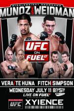 Watch UFC on FUEL 4: Munoz vs. Weidman Fmovies