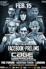 Watch Cage Warriors 64 Facebook Preliminary Fights Fmovies