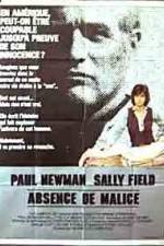 Watch Absence of Malice Fmovies