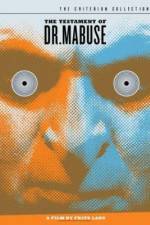 Watch Das Testament des Dr Mabuse Fmovies