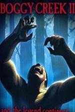 Watch The Barbaric Beast of Boggy Creek, Part II Fmovies