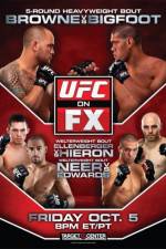 Watch UFC on FX 5 Browne Vs Bigfoot Fmovies