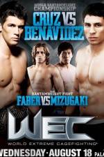 Watch WEC 50 : Cruz Vs Benavidez Fmovies